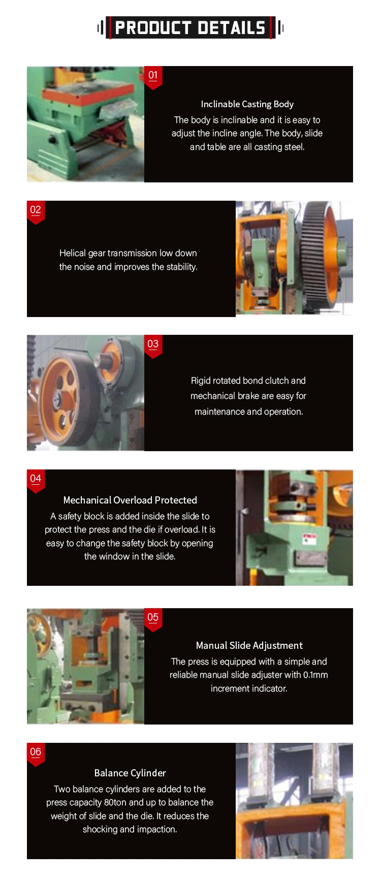 WORLD High-quality types of power press machine manufacturers competitive factory-5