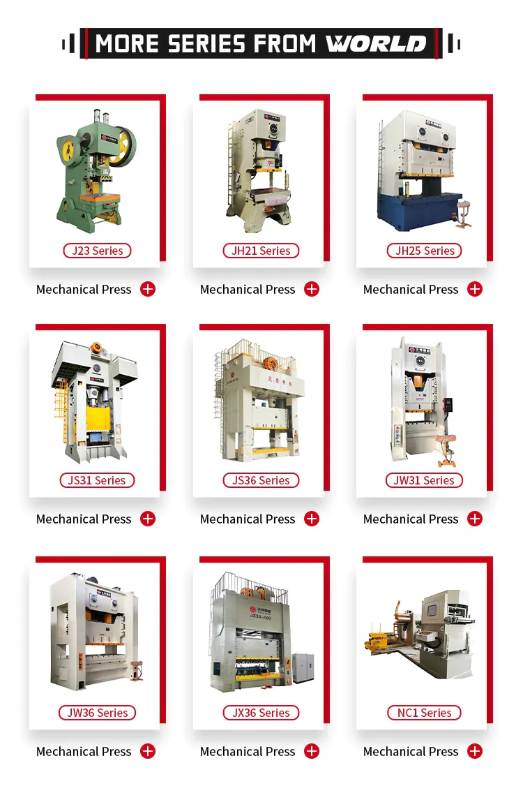 WORLD top-selling mechanical power press machine company