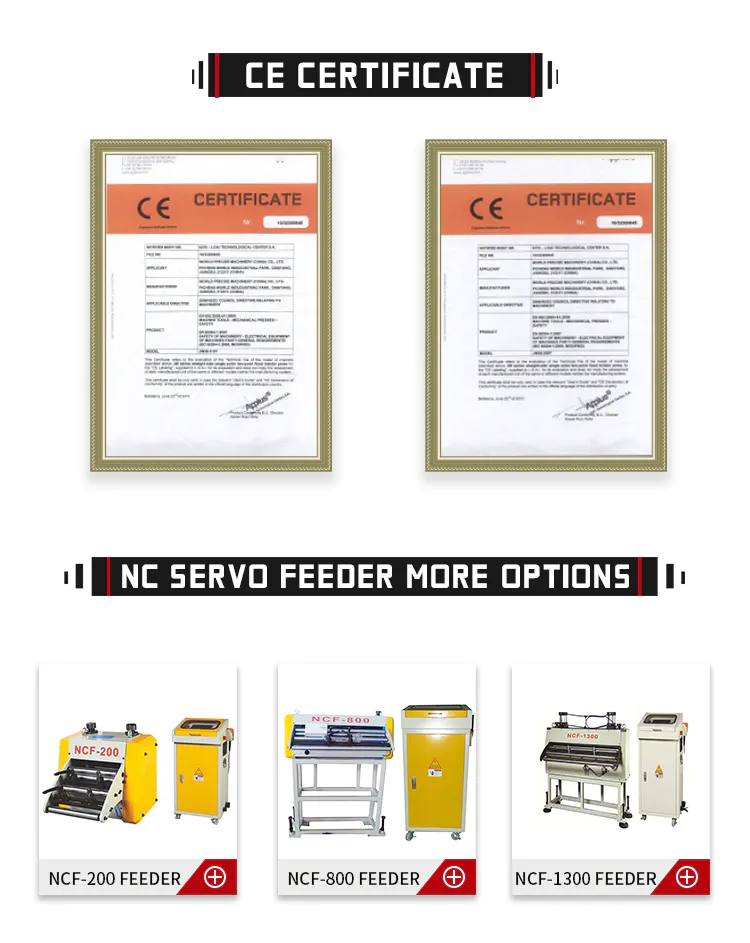 WORLD fast-speed automatic feeder for power press manufacturers for wholesale