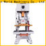 WORLD c frame mechanical press for business longer service life