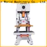 WORLD c frame mechanical press for business longer service life