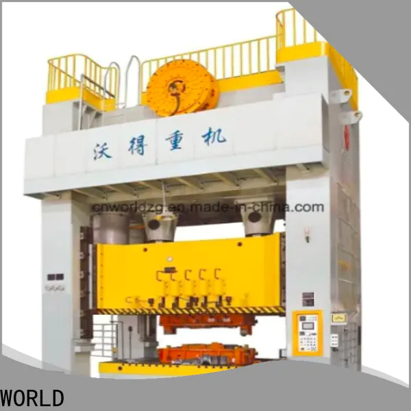WORLD power press price list easy-operated for customization
