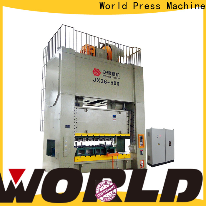 WORLD hydraulic press brake design fast speed for customization