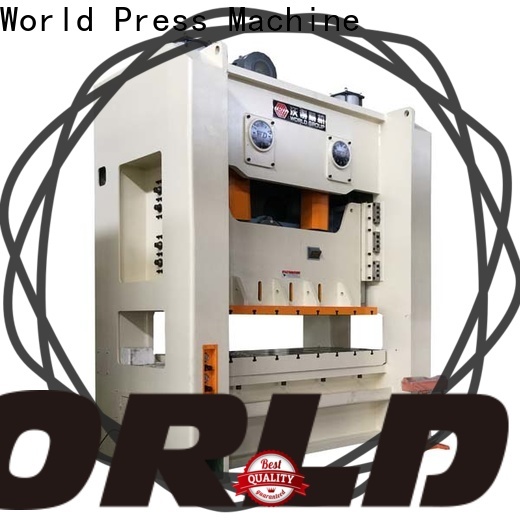 WORLD mechanical press machine working principle company for wholesale