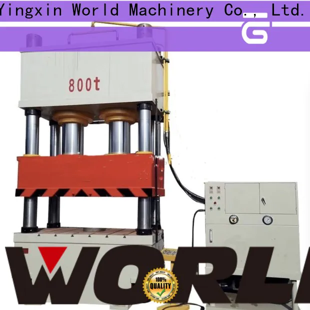 WORLD hydraulic press cost factory for Wheelbarrow Making