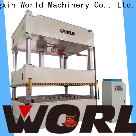 WORLD powered hydraulic press factory for Wheelbarrow Making