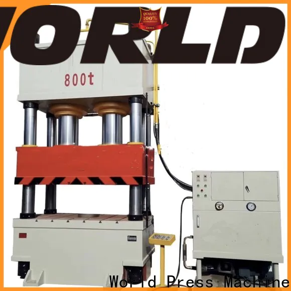WORLD hydraulic press machine for sale company for flanging