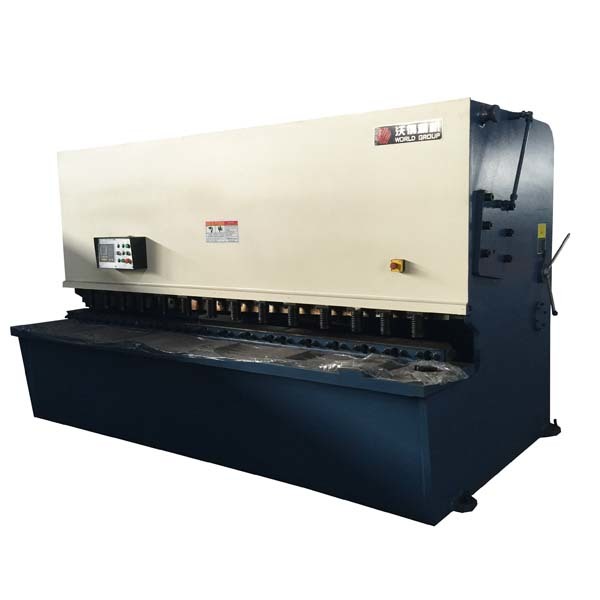 QC12Y-6x2500 machine de cisaillement en acier hydraulique hydraulique
