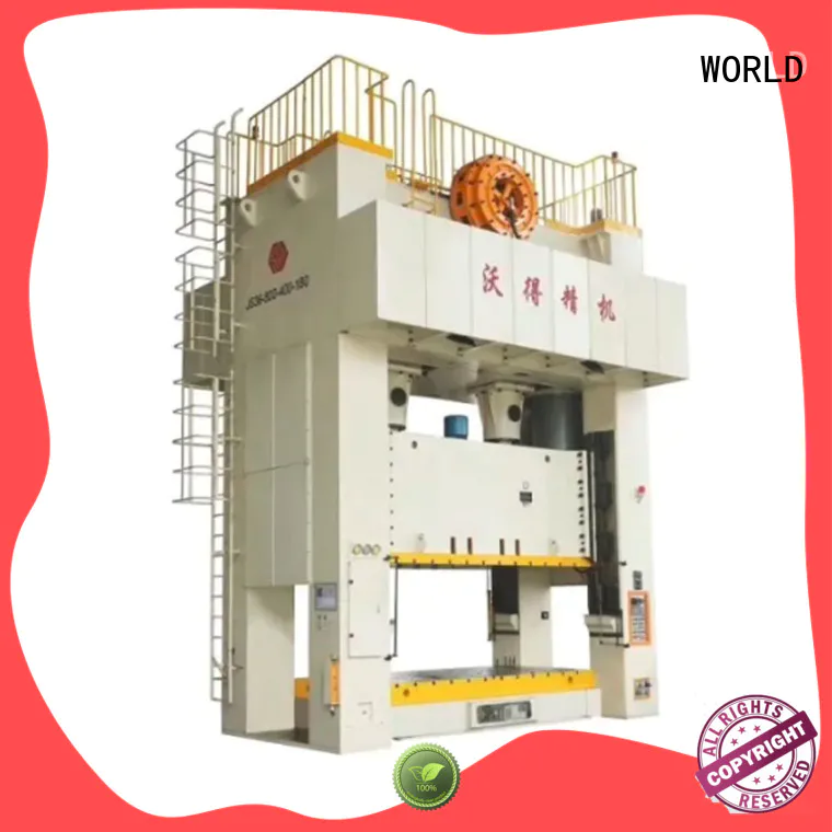 WORLD Latest mechanical power press machine factory easy operation