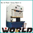 WORLD Best mechanical power press machine manufacturers fast delivery
