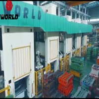WORLD brand JW36 H frame press machine line with robot ,full automation production.